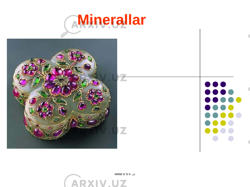 Minerallar www.arxiv.uz 
