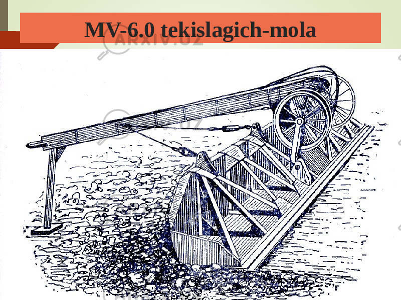 MV-6.0 tekislagich-mola 