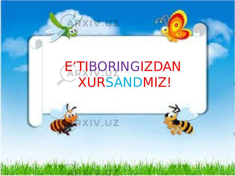 E’TI BORING IZDAN XUR SAND MIZ! 