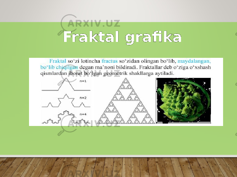 Frаktаl grаfikа 