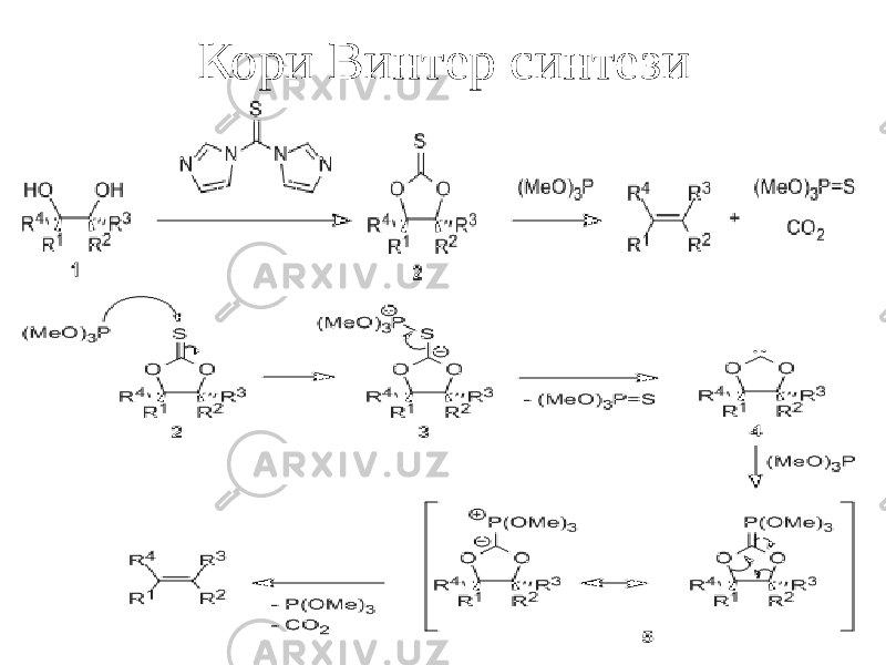 Кори Винтер синтези 