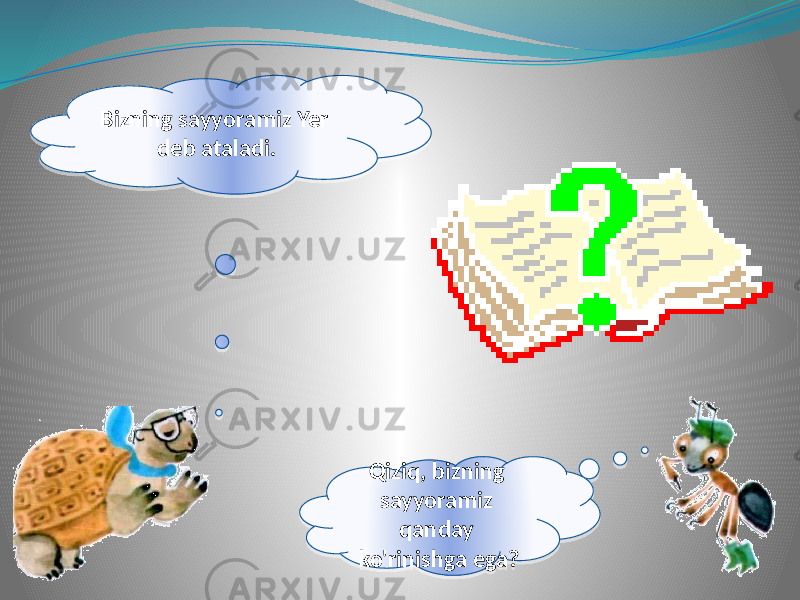 Qiziq, bizning sayyoramiz qanday ko&#39;rinishga ega?Bizning sayyoramiz Yer deb ataladi.240708 15 170A 1B 22 09 