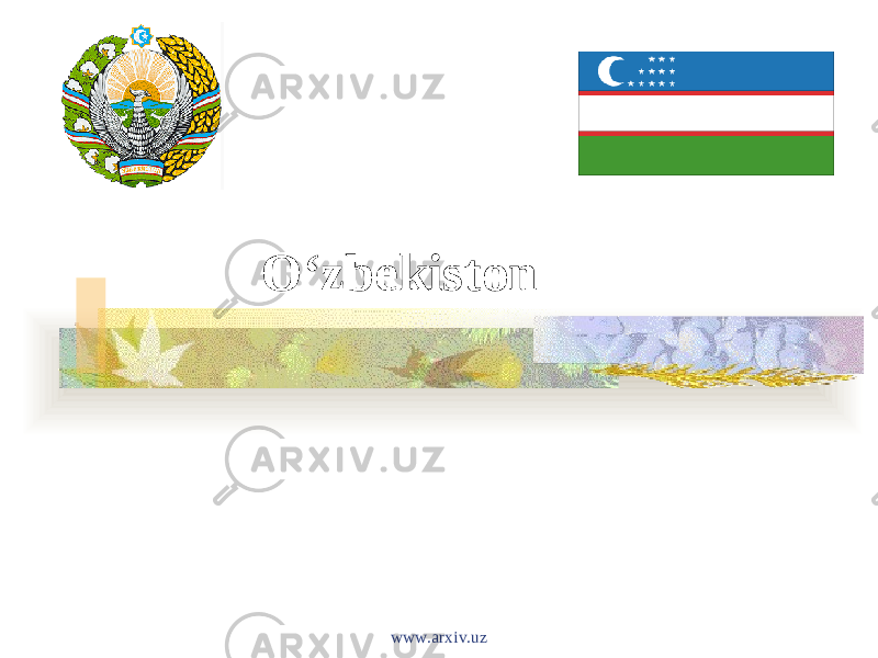 Oʻzbekiston www.arxiv.uz 