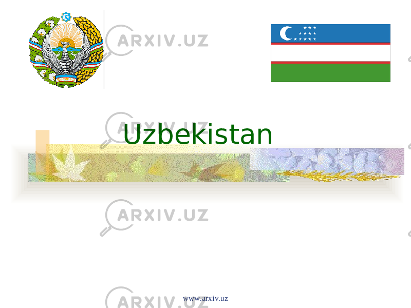  Uzbekistan www.arxiv.uz 