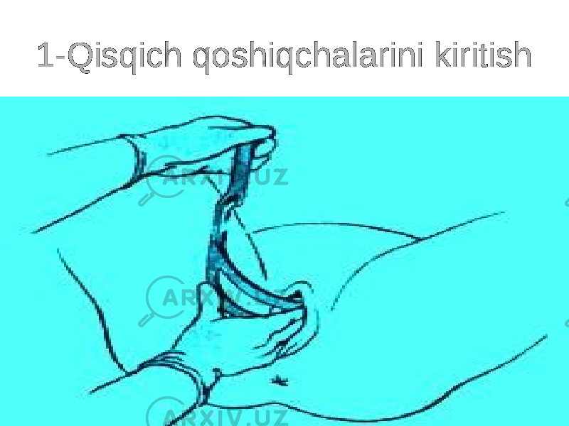 1-Qisqich qoshiqchalarini kiritish 