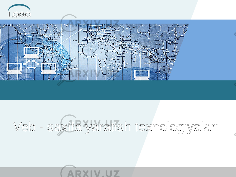 LOGO Veb - saxifa yaratish texnologiyalari 