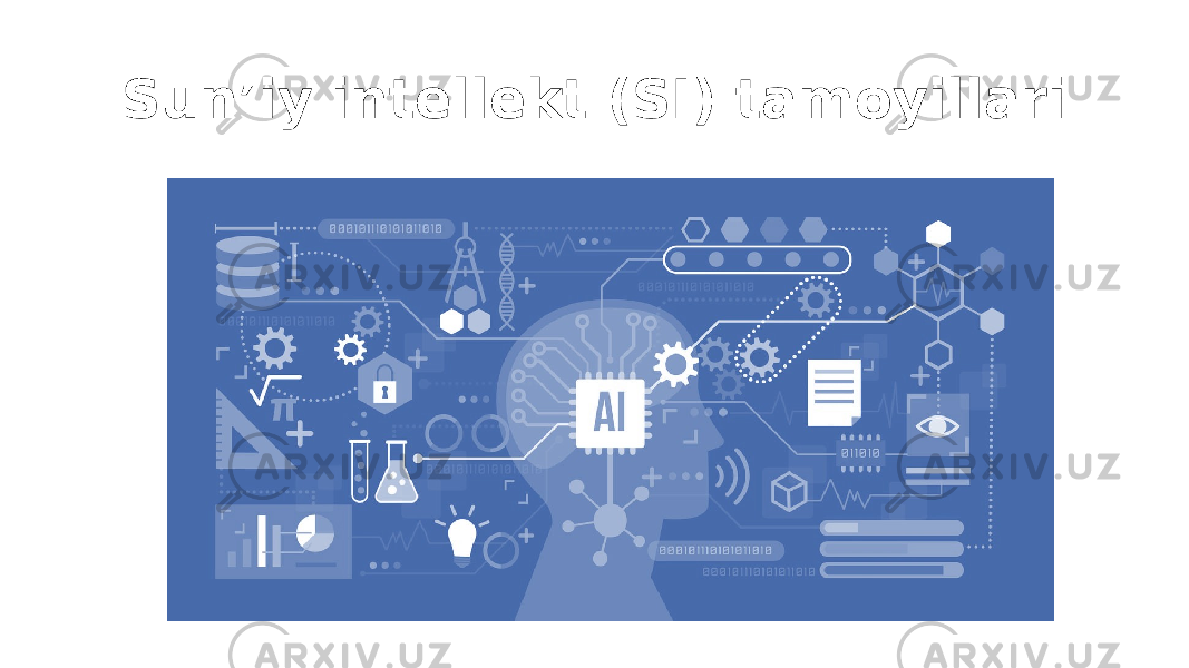 Sun’iy intellekt (SI) tamoyillari 