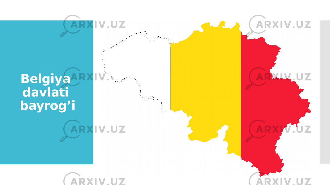 Belgiya davlati bayrog’i 