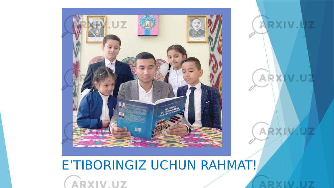 E’TIBORINGIZ UCHUN RAHMAT! 