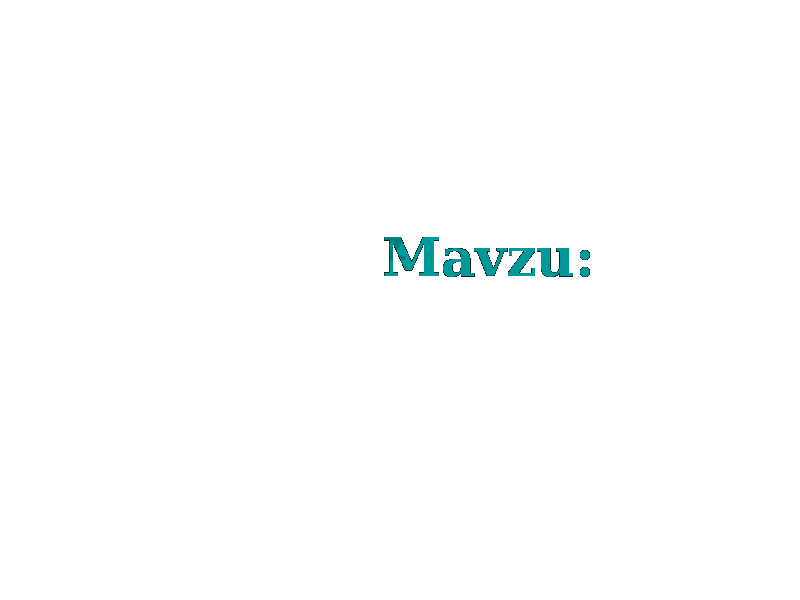  Mavzu: To`lоvlar оqimi. Mоliyaviy rеntalar 