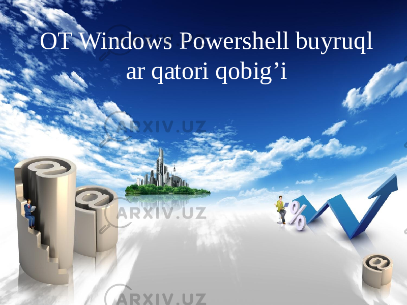 OT Windows Powershell buyruql ar qatori qobig’i 