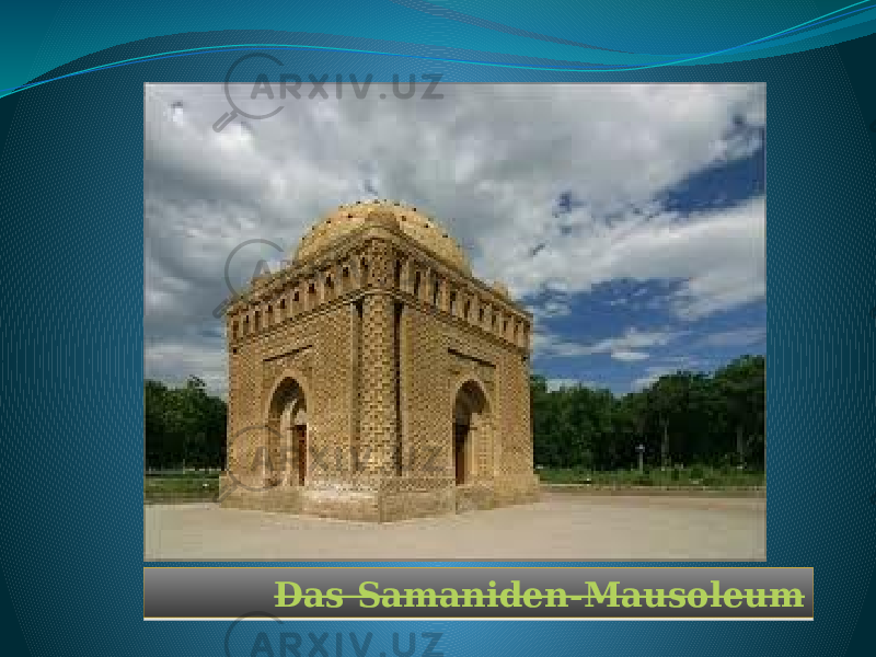 Das Samaniden-Mausoleum0D16 