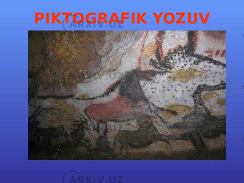 PIKTOGRAFIK YOZUV 