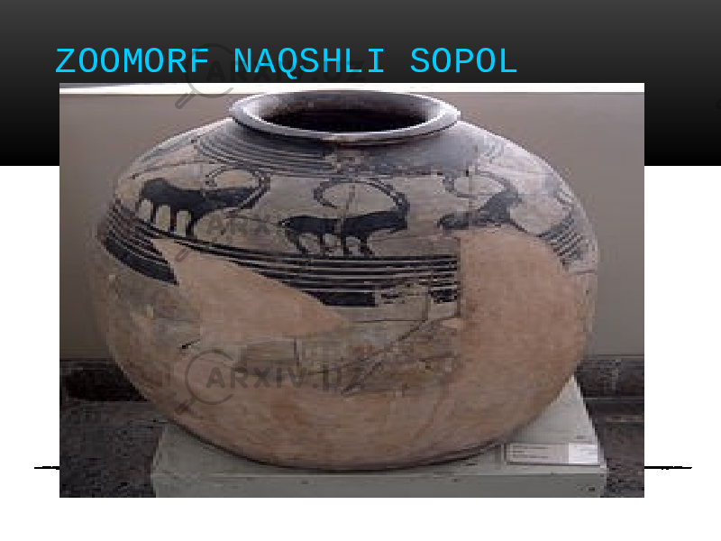 ZOOMORF NAQSHLI SOPOL 