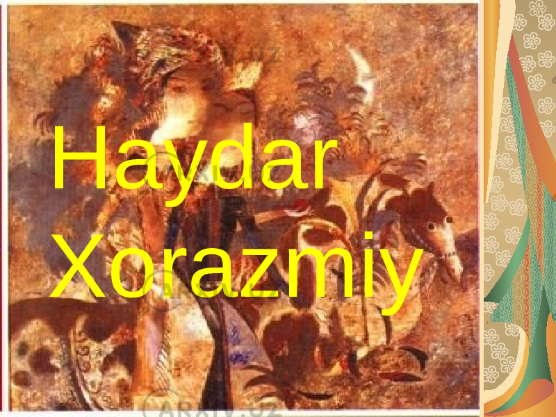 Haydar Xorazmiy 