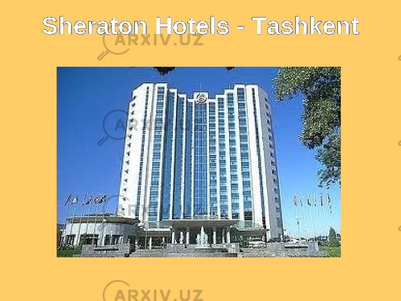 Sheraton HotelsSheraton Hotels - Tashkent - Tashkent 
