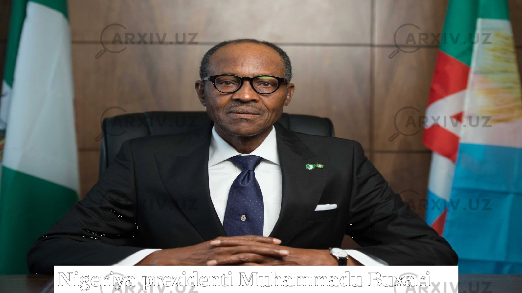 Nigeriya prezidenti Muhammadu Buxari 