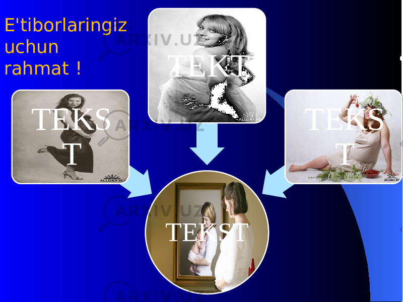 TEKSTTEKS T TEKT TEKS TE&#39;tiborlaringiz uchun rahmat ! 