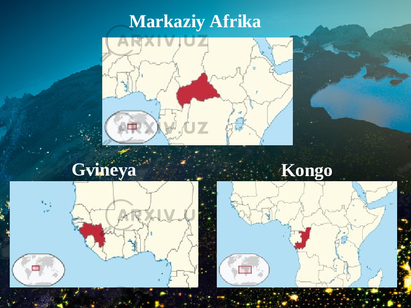 Markaziy Afrika Gvineya Kongo 