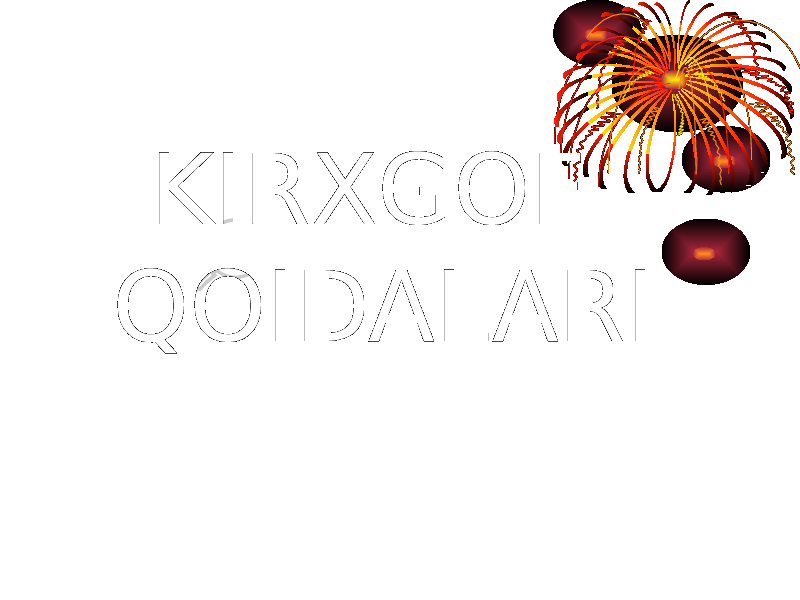 KIRXGOF QOIDALARI 