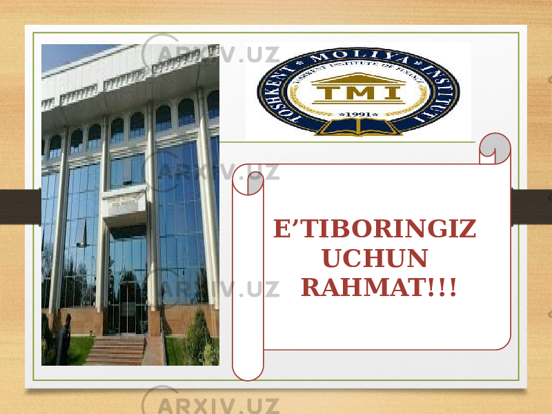 E’TIBORINGIZ UCHUN RAHMAT!!! 