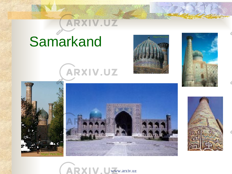 Samarkand www.arxiv.uz 