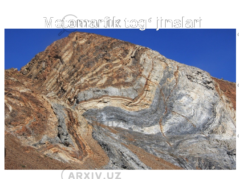 Metomarfik tog ‘ jinslari 