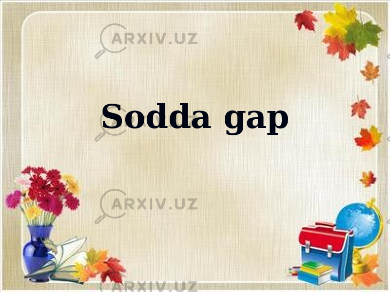 Sodda gap 