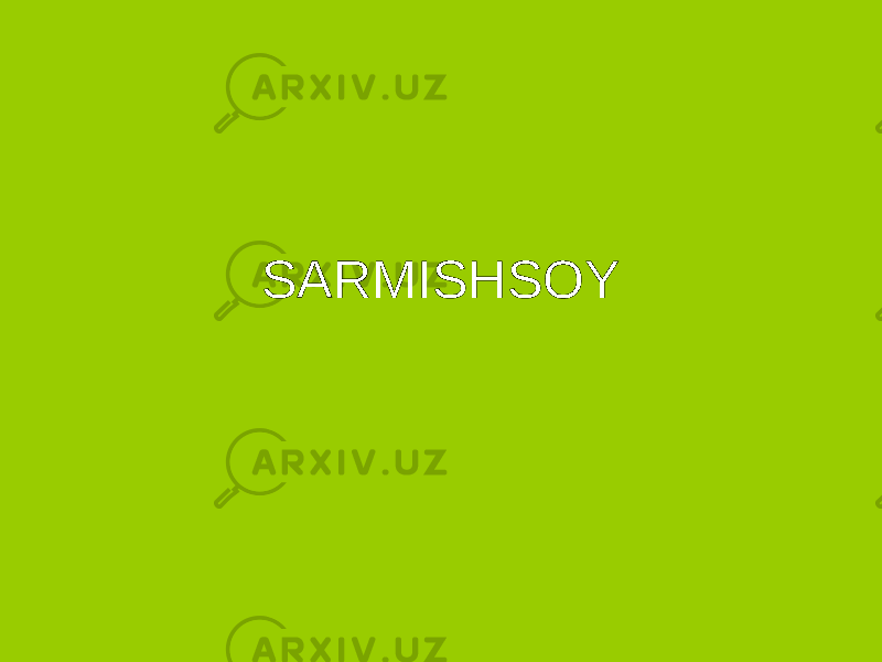 SARMISHSOY 
