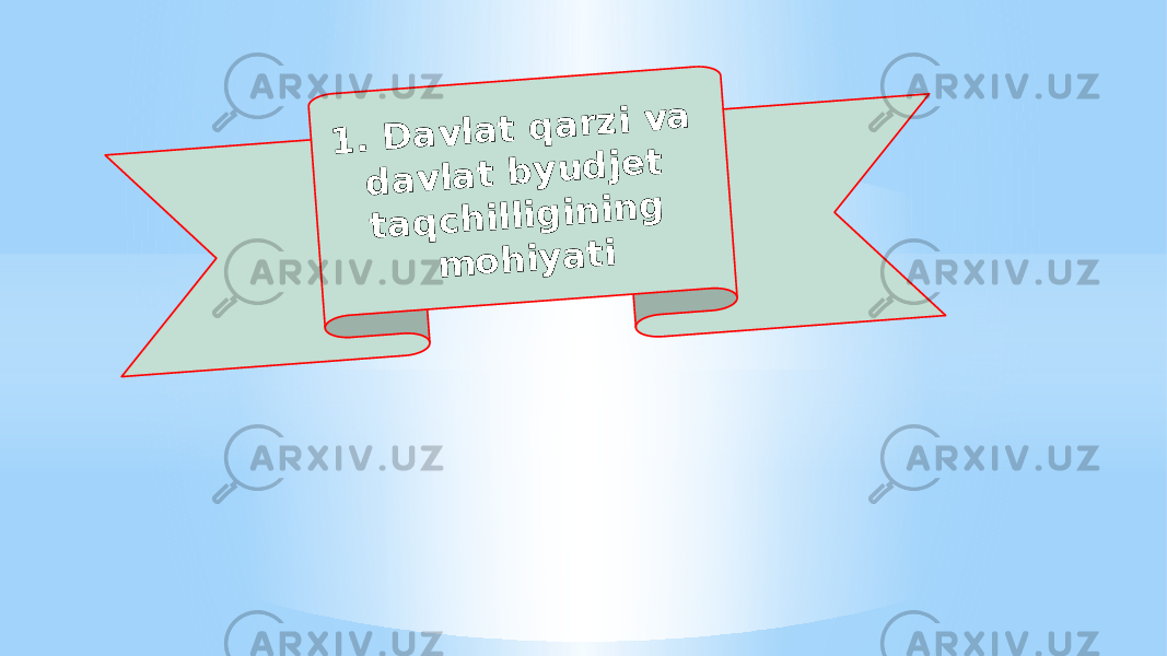 1 . D a v l a t q a r z i v a d a v l a t b y u d j e t t a q c h i l l i g i n i n g m o h i y a t i 