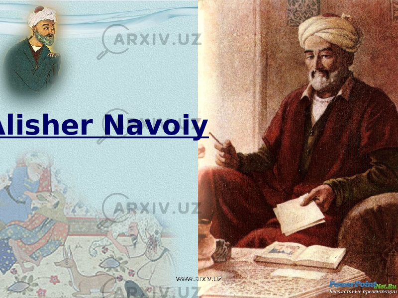  Alisher Navoiy www.arxiv.uz 