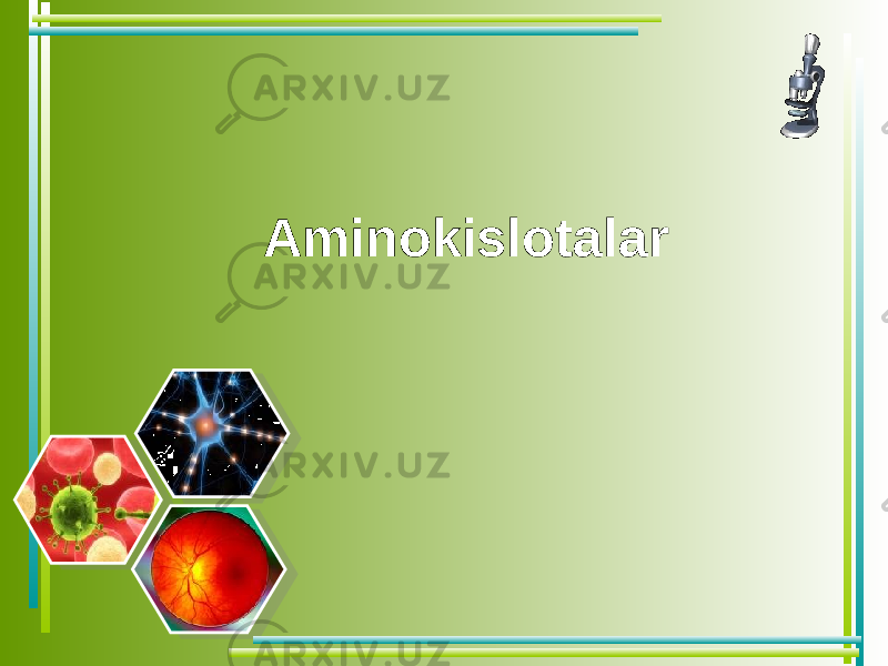 Aminokislotalar 