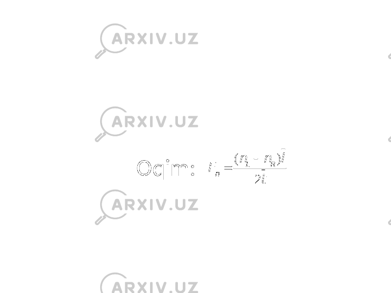 Oqim: F n = (n L  n R )l 2 t 