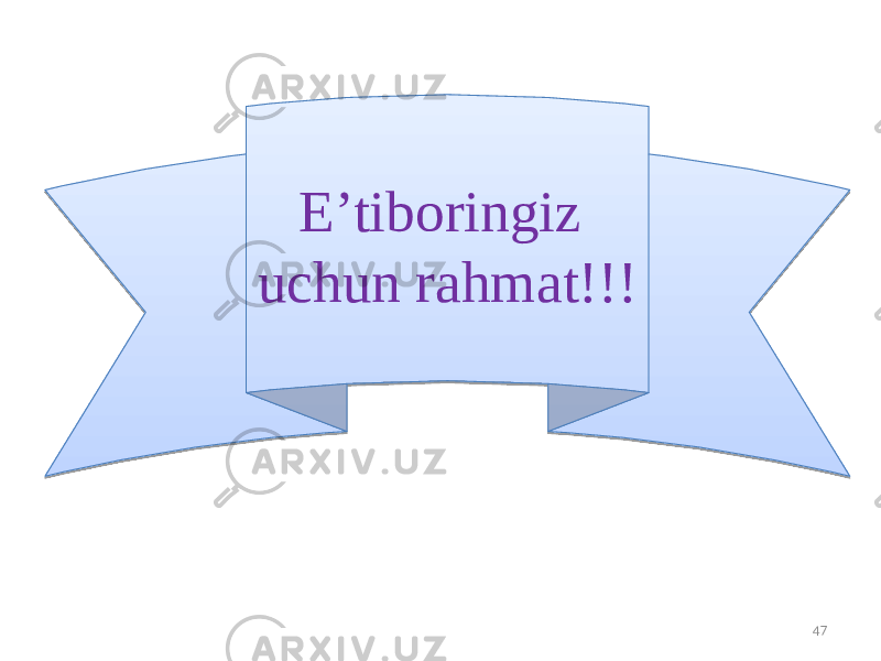 47E’tiboringiz uchun rahmat!!!4B1C 1D2C14 