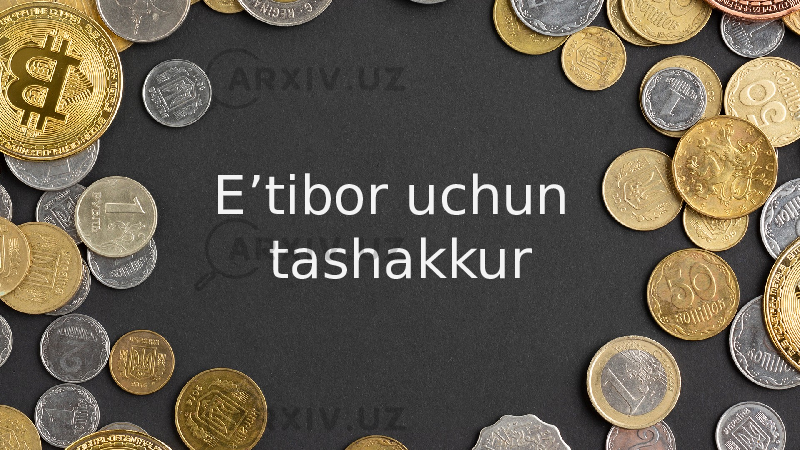 E’tibor uchun tashakkur 