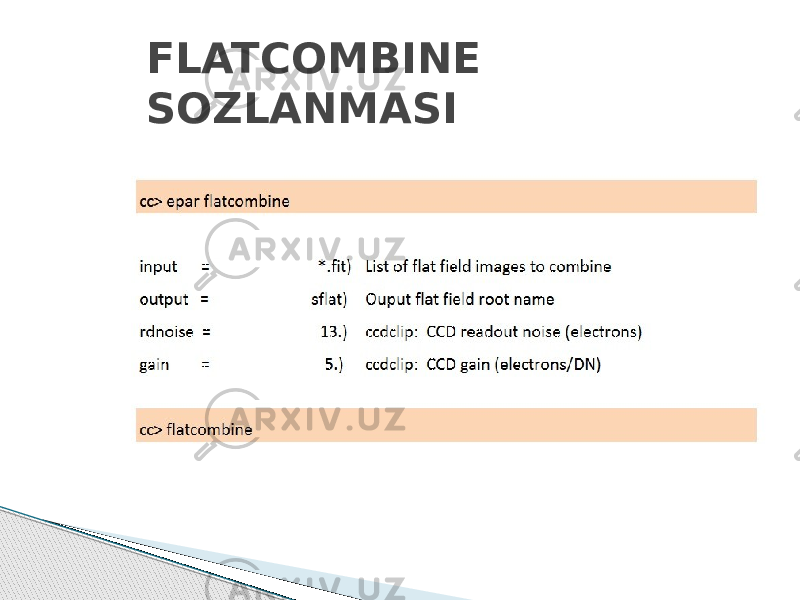 FLATCOMBINE SOZLANMASI 