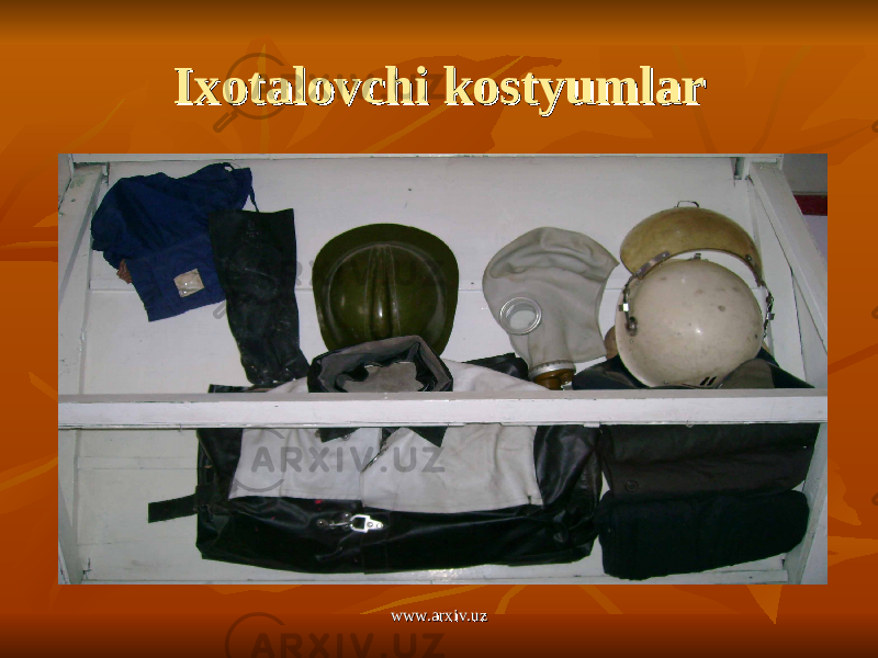 Ixotalovchi kostyumlarIxotalovchi kostyumlar www.arxiv.uzwww.arxiv.uz 