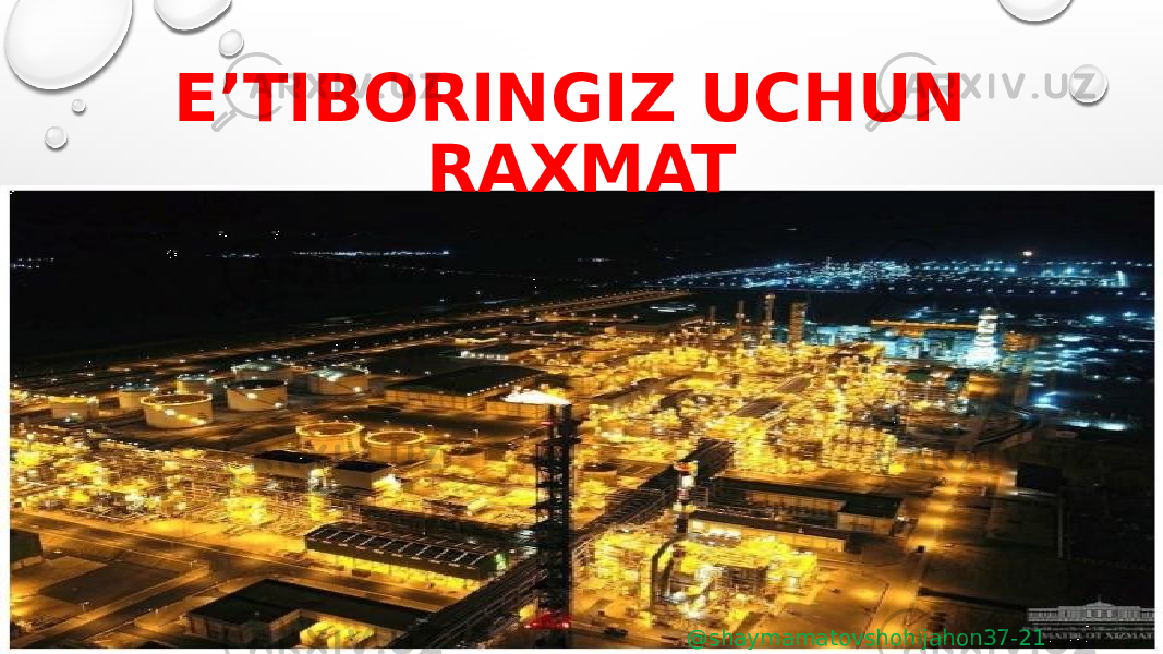 E’TIBORINGIZ UCHUN RAXMAT @shaymamatovshohijahon37-21 