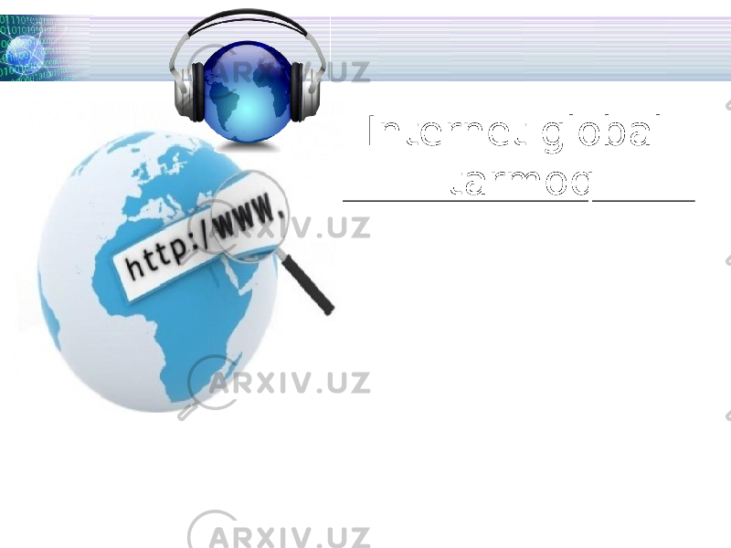 Internet global tarmoq 