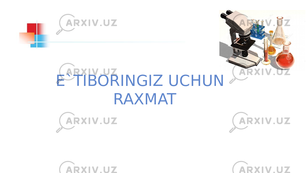 E`TIBORINGIZ UCHUN RAXMAT 