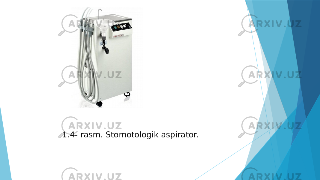 1.4- rasm. Stomotologik aspirator. 