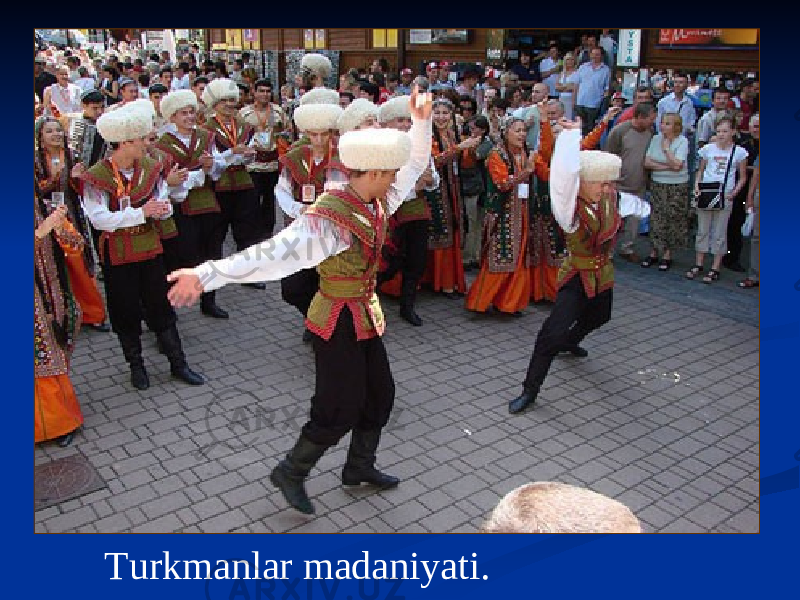 Turkmanlar madaniyati. 