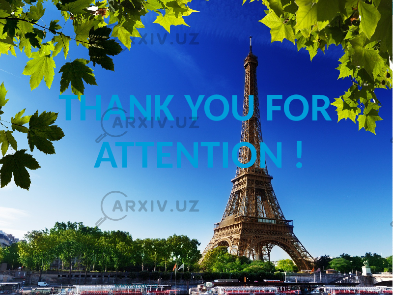 THANK YOU FOR ATTENTION ! www.arxiv.uz 