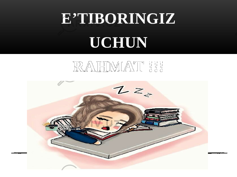 E’TIBORINGIZ UCHUN RAHMAT !!! 