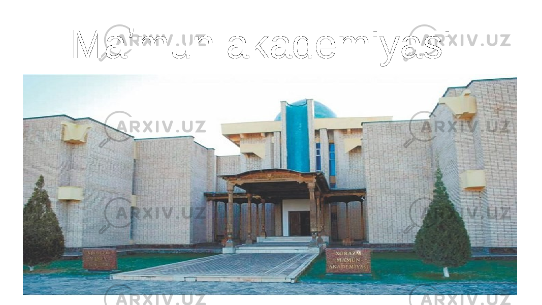 Maʼmun akademiyasi 