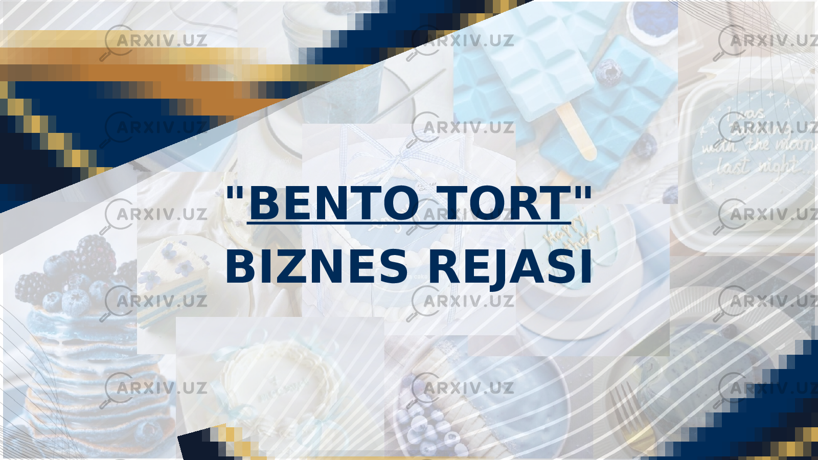 &#34; BENTO TORT &#34; BIZNES REJASI 
