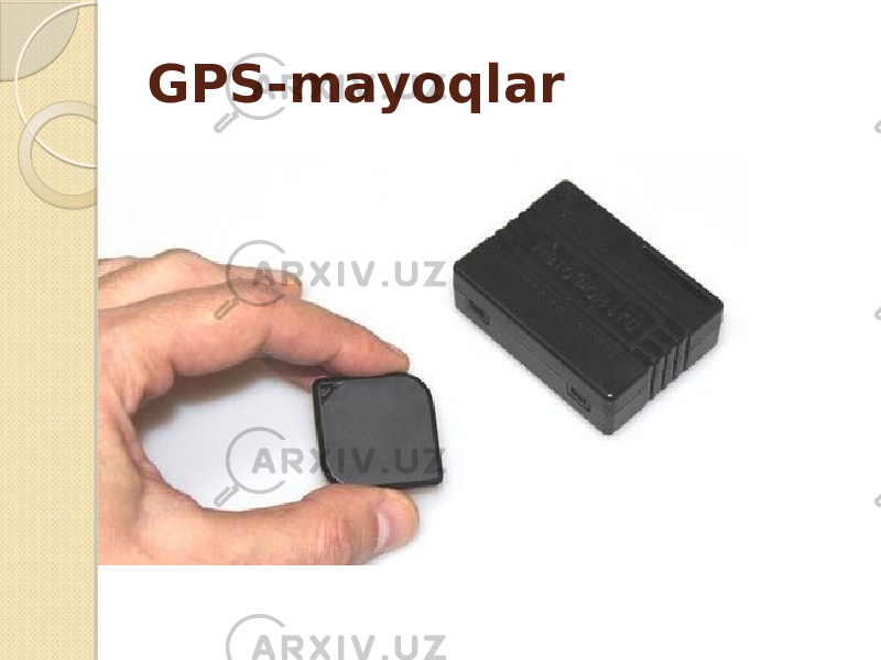 GPS-mayoqlar 