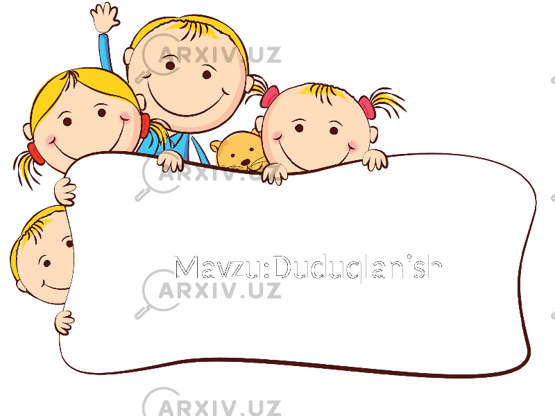 Mavzu:Duduqlanish 