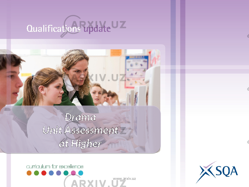Drama Unit Assessment at Higher www.arxiv.uz1716 0D0A 03 