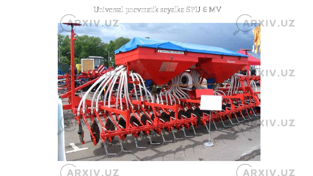 Universal pnevmatik seyalka SPU-6 MV 